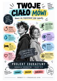 TWOJE CIAŁO MÓWI – projekt edukacyjny na edukację zdrowotną + gazetka | klasy 4–8