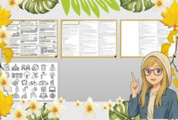 Sketchnotka/notatka - dla ucznia i przypomnienie dla nauczyciela w pdf. Temat "Czy nasza szkoła dba o środowisko? – audyt uczniowski". Edukacja zdrowotna. Klasa 8.