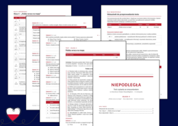 🇵🇱📖 NIEPODLEGŁA – test czytania ze zrozumieniem dla klasy 4
