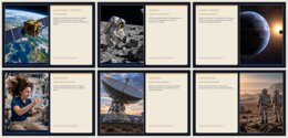 Kosmos – nauka i technologia | 18 plansz, klasy 5–8 i szkoła ponadpodstawowa