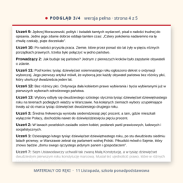Scenariusz akademii na 11 Listopada: Narodowe Święto Niepodległości, szkoła ponadpodstawowa, wersja pełna i skrócona