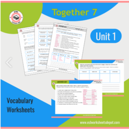 Together 7 Unit 1 - dodatkowe ćwiczenia z gramatyki i słownictwa