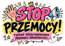 💛 STOP PRZEMOCY! Młodzieżowa gazetka ścienna A3