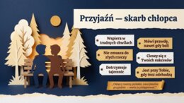 Dzień Chłopaka – prezentacja edukacyjna, 17 plansz