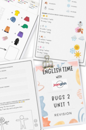 Clothes and seasons. Revision. Bugs Team 2