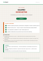Ułamki dziesiętne — pakiet 4 kartkówek, klasa 6 (2 grupy + wersja dostosowana + klucze)