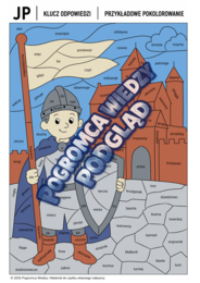 Gramatyczne skarby Polski - MALBORK - karta pracy + klucz odpowiedzi