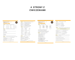 English Class A2  Unit 2 – Stopniowanie przymiotników, as...as, too i enough | Ćwiczenia i testy