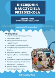 Niezbędnik nauczyciela przedszkola KOMPAS JUTRA 2026/2027