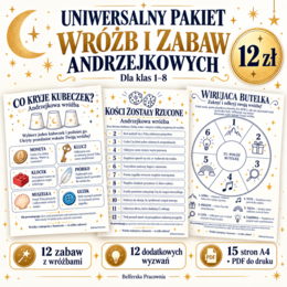 🔮✨ UNIWERSALNY PAKIET WRÓŻB I ZABAW ANDRZEJKOWYCH ✨🔮