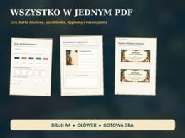 Andrzejkowa Poczta z Przyszłości – gra detektywistyczna, klasy 2–3