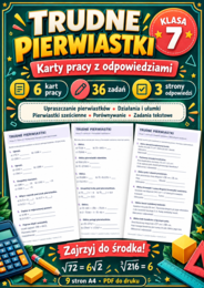PIERWIASTKI-TRUDNE- klasa 7