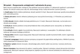 Ramowy plan zajęć korekcyjno-kompensacyjnych dla dzieci 6-letnich