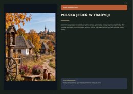Polskie obyczaje jesienne | gazetka premium, klasy 5–8 i szkoła ponadpodstawowa, 18 plansz