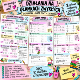 Działania na ułamkach zwykłych