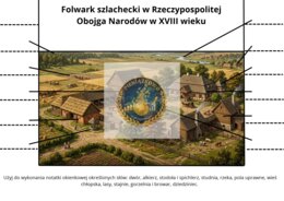 Notatka okienkowa - folwark szlachecki