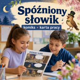 Spóźniony słowik w sześciu kadrach