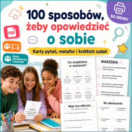 Karty 100 sposobów, żeby opowiedzieć o sobie