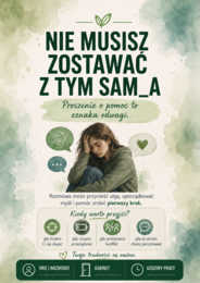 Gabinet psychologa -plakaty, gazetka do gabinetu specjalisty szkolnego