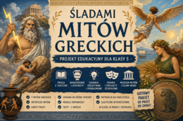 Śladami mitów greckich- projekt dla klasy 5 SP