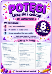 POTĘGI- klasa 5