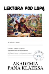 LEKTURA POD LUPĄ. JAN BRZECHWA „AKADEMIA PANA KLEKSA”