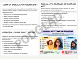Potrzeby osób z zaburzeniami psychicznymi na różnych etapach życia – prezentacja | edukacja zdrowotna