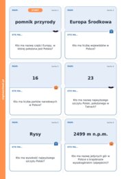 Halloween – Upiorny łańcuch – geografia, klasa 7