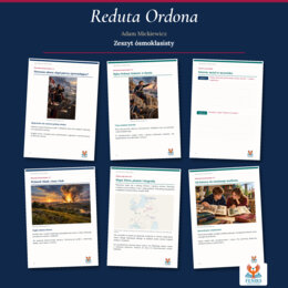 Reduta Ordona — Adam Mickiewicz | Zeszyt ósmoklasisty: szczegółowe omówienie, 164 zadania i klucz odpowiedzi