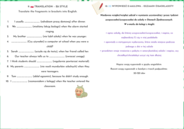 E8 Unit 3 – Education | Szkoła| Vocabulary, Grammar, Reading & Speaking
