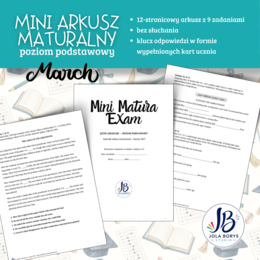 Mini Matura – Marzec 2027 | Język angielski – poziom podstawowy