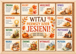 Gazetka szkolna – Pierwszy dzień jesieni