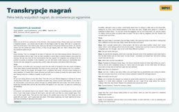 Matura próbna z angielskiego MP01, poziom podstawowy