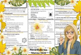 Sketchnotka/notatka - dla ucznia i przypomnienie dla nauczyciela w pdf. Temat "Skąd się biorą choroby?". Edukacja zdrowotna. Klasa 4.