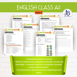 English Class A2 – Unit 3 Going on Holiday | 34 ćwiczenia + odpowiedzi
