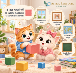 🐱 Uczymy się z Milo i Momo – Poznajemy kształty | 1–3 lata