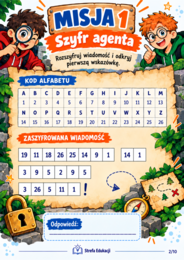 Escape room: Tajna misja super chłopaków – Dzień Chłopaka kl. 4-8