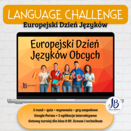 Europejski Dzień Języków – LANGUAGE CHALLENGE | 5-rundowy turniej dla klas 8 SP, liceum i technikum