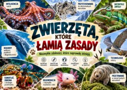 ZWIERZĘTA, KTÓRE ŁAMIĄ ZASADY – 24 plansze edukacyjne