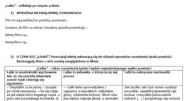 Jak wykorzystać ekranizację "Lalki" na maturze? Karta pracy (porównanie książki i filmu), konkretne przykłady pytań.