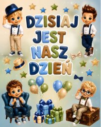 ✨ DZISIAJ JEST NASZ DZIEŃ – dekoracja na Dzień Chłopaka ✨