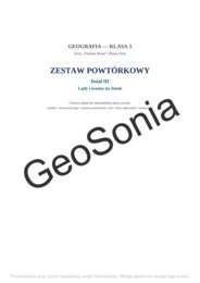Gotowy zestaw powtórkowy przed sprawdzianem z Działu 3! „Lądy i oceany na Ziemi” (Geografia, Klasa 5, Planeta Nowa)