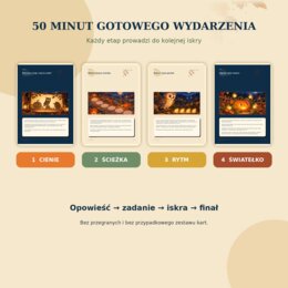 Tajemnica Dyniowego Światełka — Dzień Dyni | scenariusz, teatr cieni i 4 zabawy dla dzieci 3–6 lat