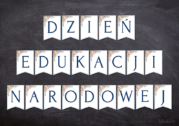 DZIEŃ EDUKACJI NARODOWEJ - GIRLANDA