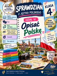 Test sprawdzający – Dział IV „Opisać Polskę” | Język polski | Klasa 4 | Nowa podstawa programowa 2026