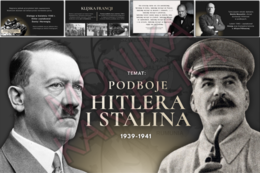 Podboje Hitlera i Stalina - prezentacja historia klasa 8