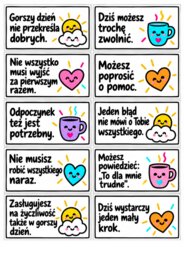 WEŻ DOBRE SŁOWO - 100 karteczek - na Dzień Życzliwości