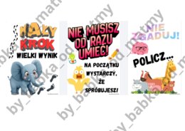 Hasła matematyczne motywacyjne - na gazetkę!
