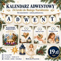 🕯️ Kalendarz adwentowy dla katechetów