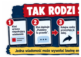 Nie podawaj strachu dalej – gazetka szkolna o fake newsach i dezinformacji
